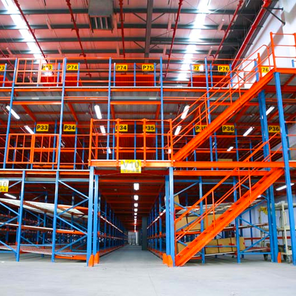 Industrial Mezzanine Floor Racking System for Warehouse